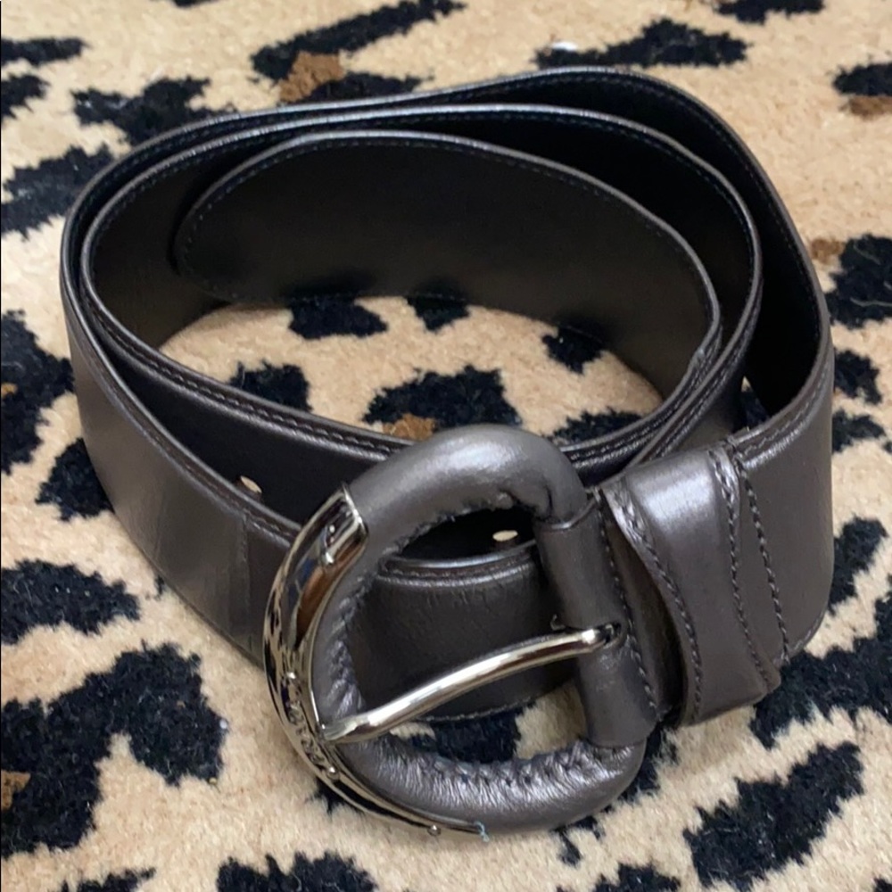 Vintage Prada Leather Belt